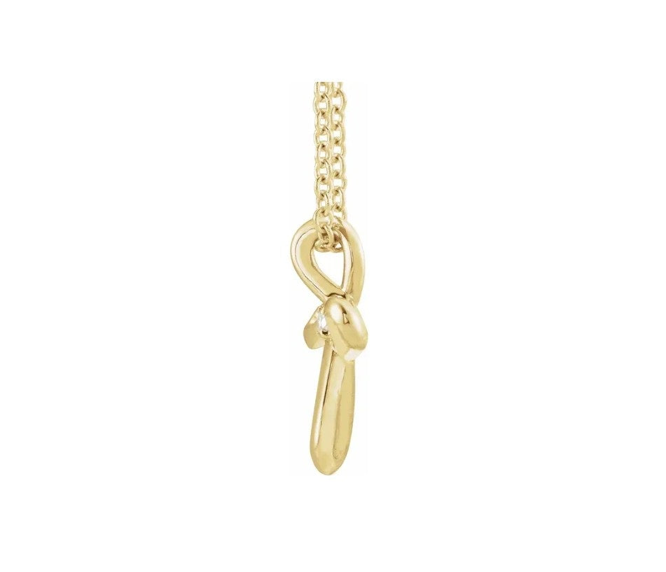.02 CTW Natural Diamond Cross 16-18" Necklace