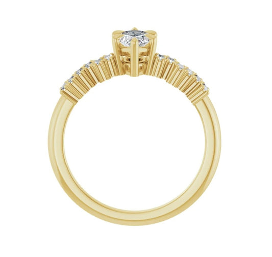 1 CTW Marquee Diamond with Assented Baguette's