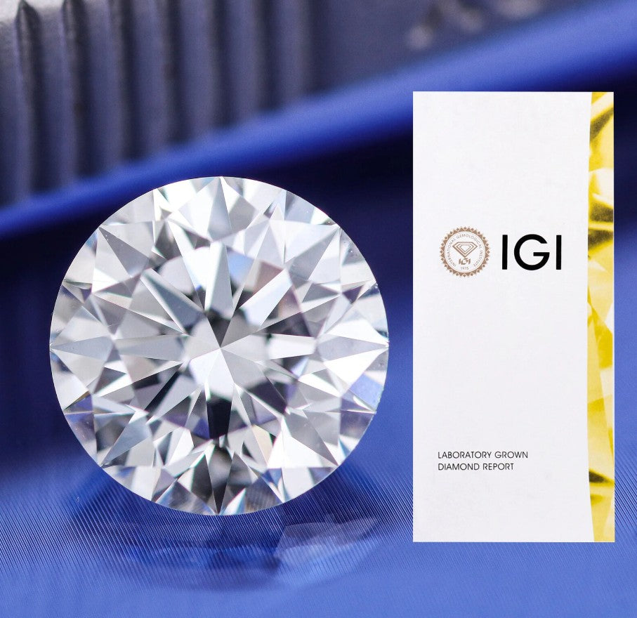 4CT RD LAB Diamond D-E VS With IGI Report
