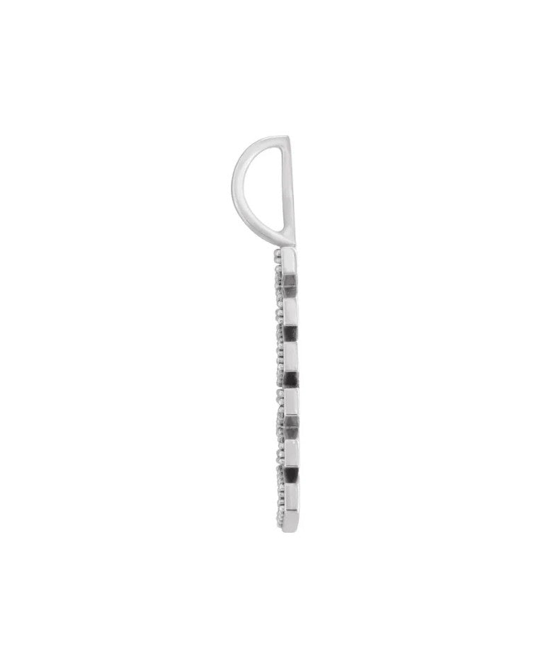 1/10 CTW Natural Diamond Mama Charm/Pendant