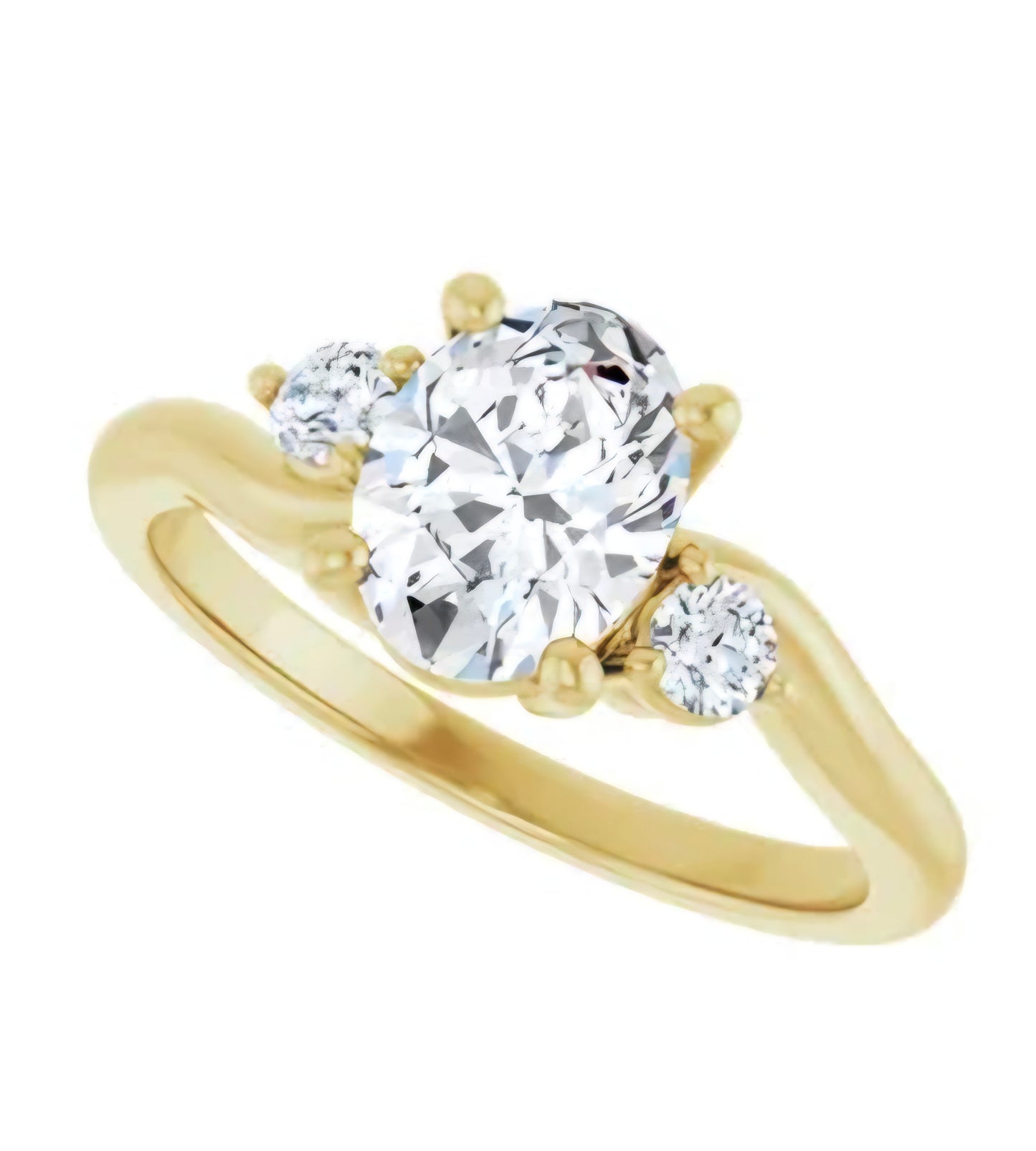 1 1/6 CTW Accented Diamond Ring