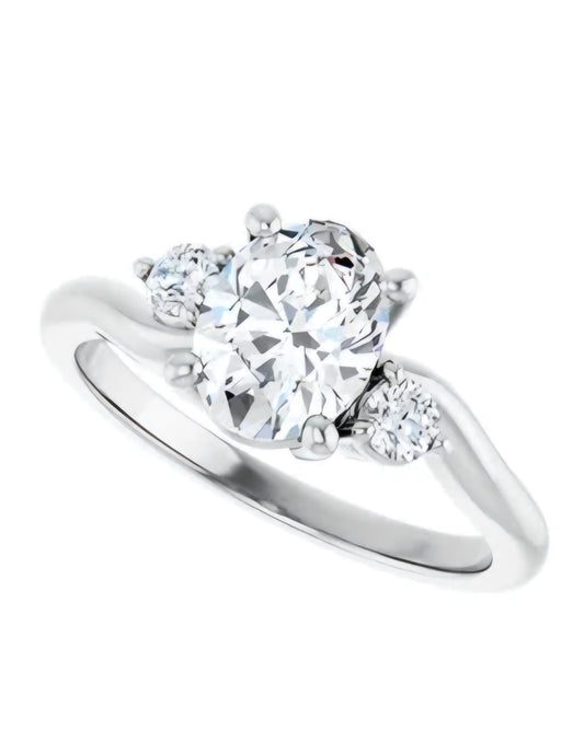 1 1/6 CTW Accented Diamond Ring