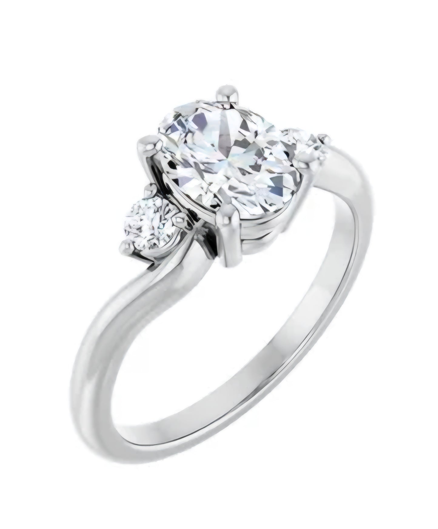 1 1/6 CTW Accented Diamond Ring
