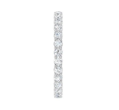 2 mm Round Eternity Band 14K
