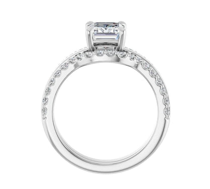 2 CTW Emerald Cut Diamond Engagement