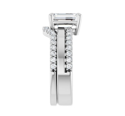 2 CTW Emerald Cut Diamond Engagement
