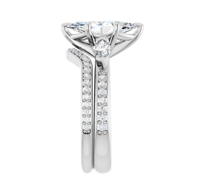 2 CTW Marquise Diamond Engagement Ring