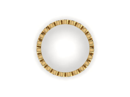 Eternity Bezel Band 14K
