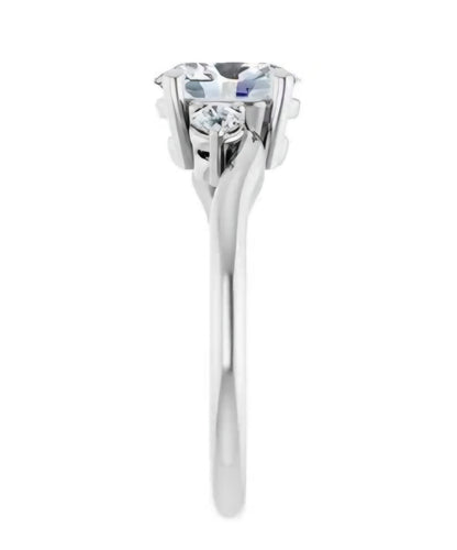 1 1/6 CTW Accented Diamond Ring