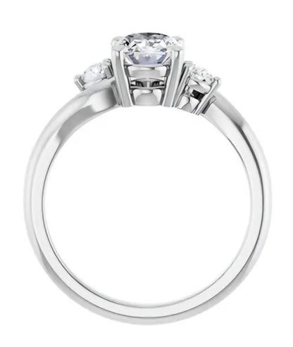 1 1/6 CTW Accented Diamond Ring