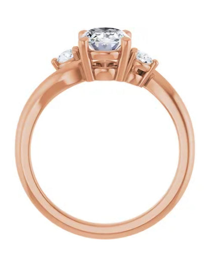 1 1/6 CTW Accented Diamond Ring