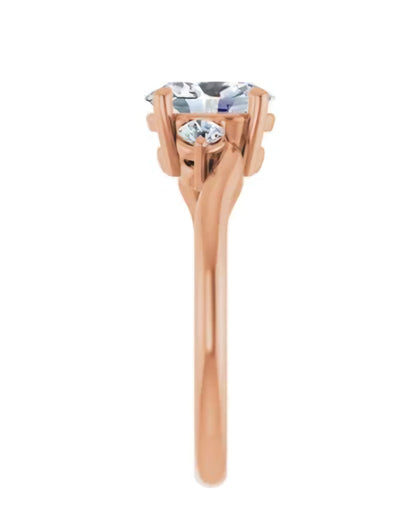 1 1/6 CTW Accented Diamond Ring